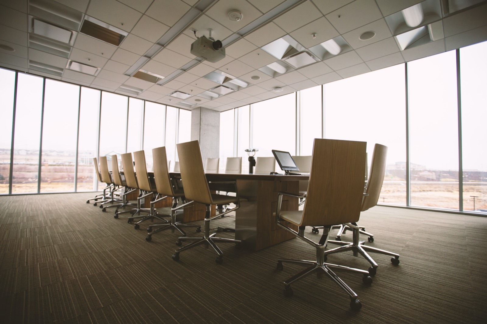 Reunión de trabajo en una empresa